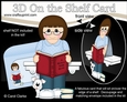 3D On the Shelf Card Kit - Alyssa is Reading a Good Book