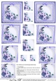 Spring Flowers Twisted Pyramage sheet