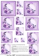 Spring Flowers Twisted Pyramage sheet