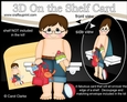3D On the Shelf Card Kit - Marvin is spending the Day on the Beach 