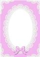 A4 Pearls and Lace Card Front