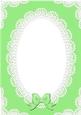 A4 Pearls and Lace Card Front