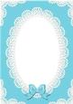 A4 Pearls and Lace Card Front