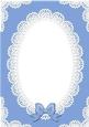 A4 Pearls and Lace Card Front