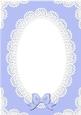 A4 Pearls and Lace Card Front