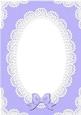 A4 Pearls and Lace Card Front