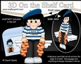 3D On the Shelf Card Kit - La Dame dOignon Adelise is the Onion Seller