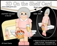 3D On the Shelf Card Kit - Strawberry & Bubbly Old Lady Brianne