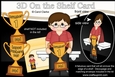 3D On the Shelf Card Kit - Josiah is Number 1 Dad!