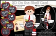 3D On the Shelf Card Kit - Cute Little Schoolboy Tegan has an Apple for the Teacher
