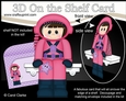 3D On the Shelf Card Kit - Deep Sea Diver Janna is making a Splash