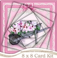 8 x 8 Flower Filled wheelbarrow Twisted Pyramage Kit