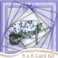 8 x 8 Flower Filled wheelbarrow Twisted Pyramage Kit