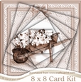 8 x 8 Flower Filled wheelbarrow Twisted Pyramage Kit