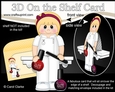 3D On the Shelf Card Kit - Little Glam Nails Nail Technician Kaycee