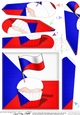Flying the Flag Czech Republic Fan Pyramage Topper