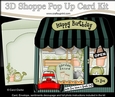 3D Shoppe Window Pop Up Card Kit - Garden Store Gardening Supplies Shop