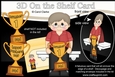 3D On the Shelf Card Kit - Leland is Number 1 Dad!