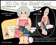 3D On the Shelf Card Kit - Old Lady Rebecka is spending the Day on the Beach