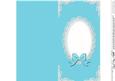 Dl Pearls and Lace Card Front or Insert