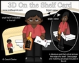 3D On the Shelf Card Kit - Ethnic Man Lucius is a Great Dad with a Bottle of Whisky