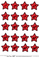 3D Birthday Age Stars 1st to 20th Decoupage Sheet