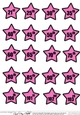 3D Birthday Age Stars 21st to 103rd Decoupage Sheet
