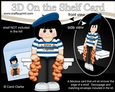 3D On the Shelf Card Kit - La Dame dOignon Berenice is the Onion Seller