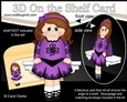 3D On the Shelf Card Kit - Little Irish Dancing Champion Aoife is going to the Ceili