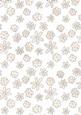 Pretty Watercolour Wash Flowers Vellum