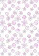 Pretty Watercolour Wash Flowers Vellum