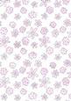Pretty Watercolour Wash Flowers Vellum