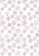 Pretty Watercolour Wash Flowers Vellum