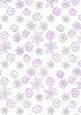 Pretty Watercolour Wash Flowers Vellum