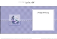 A Touch of Elegance Spring Flowers Pearls and Lace square landscape insert