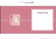 A Touch of Elegance Flowers Pearls and Lace square landscape insert