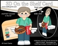3D On the Shelf Card Kit - Older Man Aidan has a Donut & Cola