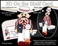 3D On the Shelf Card Kit - Little Smile for the Camera Seaside Photographer Kevan