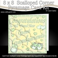 8 x 8 New Great Grandparents Scalloped Corner Kit