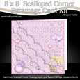 8 x 8 New Great Grandparents Scalloped Corner Kit