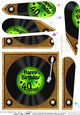 40th Birthday Record Fan Pyramage Topper