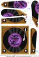 40th Birthday Record Fan Pyramage Topper