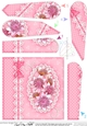 A Touch of Elegance Flowers Pearls and Lace Fan Pyramage Topper