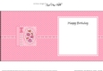 A Touch of Elegance Flowers Pearls and Lace square landscape insert