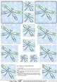 Dreamy Dragonfly Pyramage Sheet