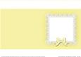 Square Pearls and Lace Card Front or Insert