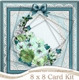 8 x 8 Spring Flowers Twisted Tunnel Card Kit