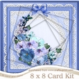 8 x 8 Spring Flowers Twisted Tunnel Card Kit
