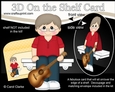 3D On the Shelf Card Kit - Older Man Phillip plays the Guitar