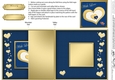 Elegant Hearts No-Hole Fold Back Card